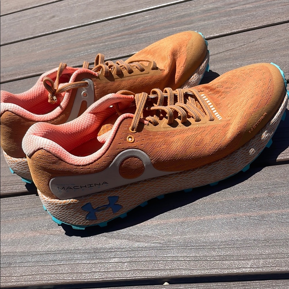 Under Armour Burnt Orange Athletic Shoes